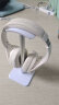 头戴式耳机支架创意挂架耳麦架子耳机托电脑多功能托架雷蛇展示架适用索尼solo3耳机配件放置架收纳 白色耳机架1个 实拍图