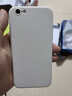 墨迪适用苹果6splus手机壳iPhone6/6s直边液态硅胶保护套6p全包防摔简约纯色磨砂硅胶软壳 苹果6/6s【古董白】磨砂手感 实拍图