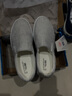 回力帆布鞋男轻便夏季低帮一脚蹬老北京布鞋休闲鞋子男板鞋豆豆懒人鞋 灰色-0166 44 实拍图