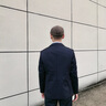 千纸鹤易打理西服男士抗皱休闲西装男修身单西外套男春秋季35382 06C灰色 L 实拍图
