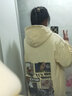 赵八亿重磅连帽卫衣男秋冬季加绒加厚潮牌宽松山东即墨中山上衣服外套男 杏色（加绒款） XL（115斤-140斤穿）优先发货 实拍图