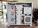 LIANLI联力包豪斯O11D全视版纯白色EATX电脑无立柱海景房机箱 双面超白玻璃/四面风道/三面水冷位/Type-C 实拍图