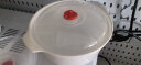 虎神微波炉专用加热容器饭盒碗专用器皿保鲜盒带盖碗热饭菜塑料 三件套（大中小各1个） 4.7L 实拍图