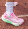 乔丹QIAODAN飞影PB3.0马拉松全掌碳板竞速跑步鞋巭Pro运动鞋 樱花粉极光绿 42 晒单实拍图