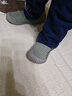 爱比乐可男童鞋春夏幼儿园室内鞋透气网眼软底女宝宝凉鞋地板鞋儿童帆布鞋 墨绿色D14【四季款-经典飞织鞋】 24 鞋内长15.5cm/适合脚长15cm 实拍图