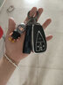 FHAO长安univ钥匙套逸动cs75plus车钥匙壳包扣cs55/35plus欧尚x5z6 B款3键【高档黑】赛车BOY+皮绳 实拍图