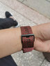 佳明（GARMIN） 运动手表 Fenix6X 原厂替换腕带表带 (26mm) 快拆精织尼龙红色表带 实拍图