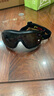 POLISI儿童护目镜男女童户外运动防风镜防尘防飞溅自行车骑行镜玩水眼镜 黑色 实拍图