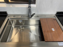 美的（Midea）出品 13套集成洗碗机XH03P 集成水槽洗碗机一体式 58L大水槽 超一级水效 热风烘干 晒单实拍图