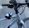 可爱自行车电动车电瓶摩托车山地车把装饰熊猫公仔创意小挂件配件 小熊猫（10CM左右）车杆绑带款 晒单实拍图
