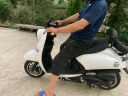 杰帆（JF）燃油小龟125cc踏板摩托车可上牌助力车男女款助力车街车小摩托车 白色 高配款 实拍图