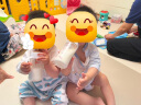 威尔贝鲁（WELLBER）婴儿睡袋夏款儿童侧网眼透气七分袖分腿睡袋宝宝防踢被子 蓝色海浪 S(建议身高70-80) 实拍图