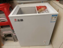 志高（CHIGO）小冰柜家用冷冻小型一级节能省电迷你卧式冷藏保鲜储母乳冷柜 一级能效-158L-双温双门 实拍图