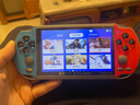 窗子 5.1英寸高清大屏复古经典MP3/MP4播放器怀旧掌上街机掌机老式模拟器三国战纪充电款格斗txt电子书 5.1寸街机双人款蓝红色32G版本有线手柄 实拍图