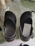 卡骆驰（crocs）洞洞鞋男鞋女鞋 25夏季新款运动鞋平底沙滩鞋透气情侣凉鞋拖鞋子 贝雅系列-全黑色 37-38 (230mm) 实拍图