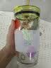 Lucky Lychee进口玻璃杯计量杯牛奶杯带刻度杯烘焙杯可微波烘焙量杯570ml 黄色盖子+黄色玻璃吸管 实拍图