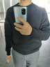 SANFO PLUS三夫户外抓绒衣轻锋毛织圆领毛衣轻便保暖男秋冬户外运动卫衣 黑色 M 实拍图