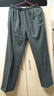 朴祺冬季男士加绒加厚运动裤高腰深裆宽松大码直筒休闲裤弹力针织卫裤 深灰色 【加绒加厚】 3XL 码2尺7-2尺8腰围 实拍图