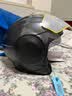 AGV ORBYT摩托车机车半盔冬季双镜片通勤舒适四季男女安全头盔3C认证 黑武士 XL(建议头围59-61) 实拍图