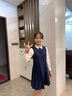 衣诺坊女童连衣裙校服套装春夏款幼儿园园服女生学院风合唱六一演出服 实拍图