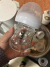 新安怡（AVENT）飞利浦新安怡自然系列宽口径玻璃PPSU奶瓶原装奶瓶配件奶嘴 上盖套装（竖纹4号奶嘴） 实拍图