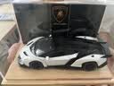 minispace兰博基尼毒药veneno仿真合金汽车模型1:24静态金属摆件生日礼物 白色+极夜蓝背景展示盒 毒药 实拍图