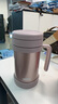 膳魔师（THERMOS）保温杯男女茶杯茶水分离办公室不锈钢水杯团购定制毕业礼物TCMF 咖啡色 500ml 实拍图