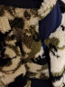 巴拉巴拉童装男童女童外套儿童便服新款秋冬中大童羊羔绒日系 蓝绿色调00384 140cm 晒单实拍图