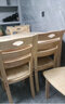晨巢 餐桌 实木餐桌 可伸缩折叠圆桌餐桌家用现代中式饭桌餐厅家具 1.5米原木色 一桌八椅 实拍图