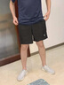 乔丹短裤男运动裤2025夏季冰丝速干宽松休闲裤篮球跑步健身训练裤子男 385黑色-梭织 XL /180 实拍图