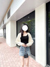 凡小如针织开衫外搭女夏季2024新款防晒罩衫镂空长袖短款坎肩小个子上衣 杏色 均码 【建议80-120斤】 实拍图