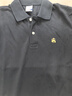 布克兄弟（BrooksBrothers）男夏季金羊刺绣珠地网眼修身短袖Polo衫 0004-黑色 M 实拍图