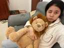 Jellycat波浪毛狮子动物毛绒玩偶公仔安抚潮玩送礼娃娃圣诞节生日礼物 波浪毛狮子 Huge 实拍图