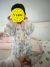 良良（liangliang）婴儿睡袋夏季空调房防踢被宝宝纯棉可拆袖儿童睡袋 翩翩粉·春秋款【适合20-25℃】 L（建议身高80-95cm） 实拍图