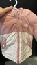 戴维贝拉（DAVE＆BELLA）童装防水保暖宝宝棉袄男童儿童棉服女童外套冬季棉衣冬装夹棉衣服 灰粉色【现货】DB4237680 90 cm（建议身高80-90cm） 实拍图