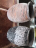 多肉花盆套装个性透气迷你可爱创意地中海美式陶瓷肉肉植物花盆 抽象老桩5件套 实拍图