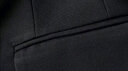 名流都会职业装女装套装长袖小西装女士正装工作西服面试 黑色西装+裤子（两粒扣） 5XL（150-160斤） 实拍图