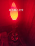 善扬纯黄铜led电蜡烛灯电子蜡烛灯财神爷灯供佛插电电烛灯供奉财神灯神台灯供灯家用供灯长明灯 8寸-財字款/对（共4个灯泡） 实拍图