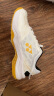 YONEX尤尼克斯羽毛球鞋yy入门级训练减震动力垫男女SHB101CR 白/金41码 实拍图