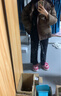 艾舞戈现代舞服装女舞蹈服古典中国舞蹈裤练功云朵裤宽松阔腿裤教师形体 黑色 S 实拍图