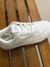安踏（ANTA）男鞋板鞋小白鞋男2025春夏季厚底革面学生休闲运动鞋子男 -2纸莎白【男士帅气纯白色板鞋】 41 实拍图