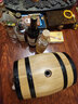 弗莱斯德橡木酒桶1.5L3升5L10L15升烘烤家用无胆橡木桶空桶自酿红葡萄酒桶 无胆5升-原木色 5L 实拍图