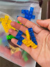 康百雀儿童玩具俄罗斯方块3D立体积木七巧板宝宝智力拼图3-6岁思维训练拼装桌面游戏惩罚转盘六一儿童节礼物 实拍图