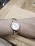 天王（TIAN WANG）手表女士时尚镶钻钢带石英女表博雅系列情人节礼物送女友31161 白盘玫瑰金圈 实拍图