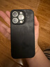 品胜 适用苹果14Pro手机壳 iphone14Pro柔性液态手机壳全包防摔超薄保护套亲肤手感直边保护软壳黑色 实拍图