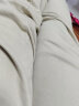 花花公子（PLAYBOY）休闲裤男2024春夏季裤子男士宽松直筒男裤商务潮流男装 卡其 33 实拍图