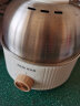 奥克斯（AUX）煮蛋器家用蒸蛋器鸡蛋羹早餐神器双层不锈钢多功能小型自动断电蒸锅 30分钟定时 HX-209双层配碗 晒单实拍图