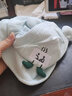 贝娜茜婴儿帽子秋冬季男宝宝帽子春秋薄款防晒遮阳女盆帽渔夫帽可调初生 实拍图