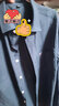 真维斯（Jeanswest）长袖衬衫男春秋季韩版潮流男款时尚外套百搭休闲衬衣男免烫 深蓝长袖 2XL 【建议140-160斤】 实拍图
