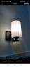 壁灯现代简约美式创意客厅卧室床头灯过道走廊玄关阳台LED灯具 6001-1黑【常规款不带开关】 5W暖光 实拍图
